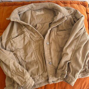 Free People We The Free Opal Swing Cord Jacket Size L